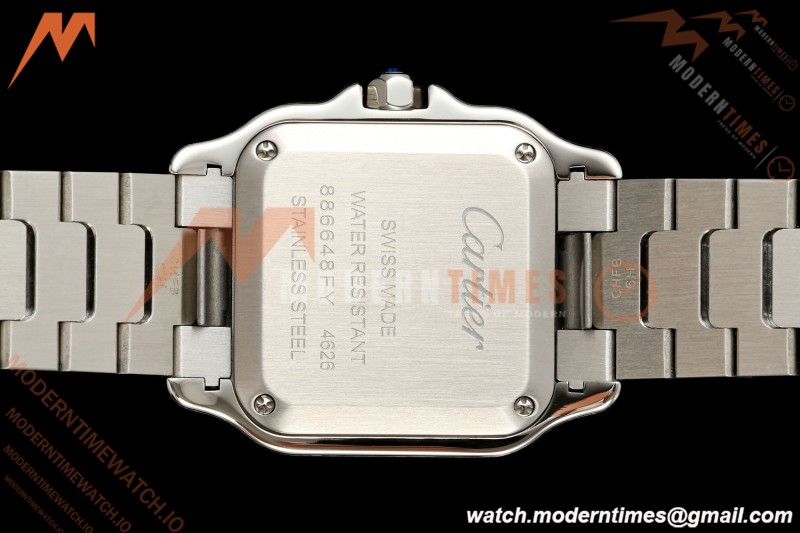 Cartier - Santos De Cartier 27mm SS/SS Gray Dial 8848F Quartz
