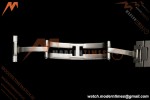 Cartier - Santos De Cartier 27mm SS/RG Red Dial 8848F Quartz