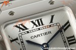 Cartier - Santos De Cartier 27mm SS/SS Silver Dial DRF Quartz