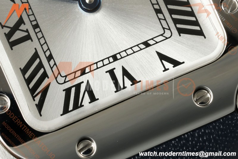Cartier - Santos De Cartier 27mm SS/LE Silver Dial DRF Quartz