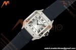 Cartier - Santos De Cartier 27mm SS/LE Silver Dial DRF Quartz