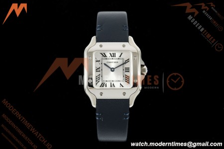 Cartier - Santos De Cartier 27mm SS/LE Silver Dial DRF Quartz