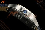 Cartier - Santos De Cartier 27mm YG/SS/Alligator Leather Silver Dial DRF Quartz