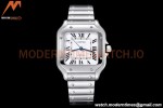 Cartier - Santos De Cartier Ladies Automatic 35mm SS/SS White BVF MY9039