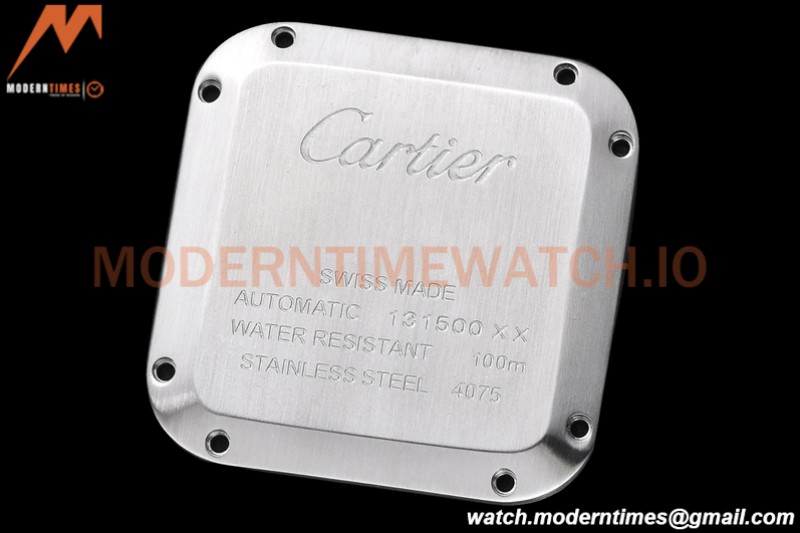 Cartier - Santos De Cartier Ladies Automatic 35mm SS/SS White BVF MY9039