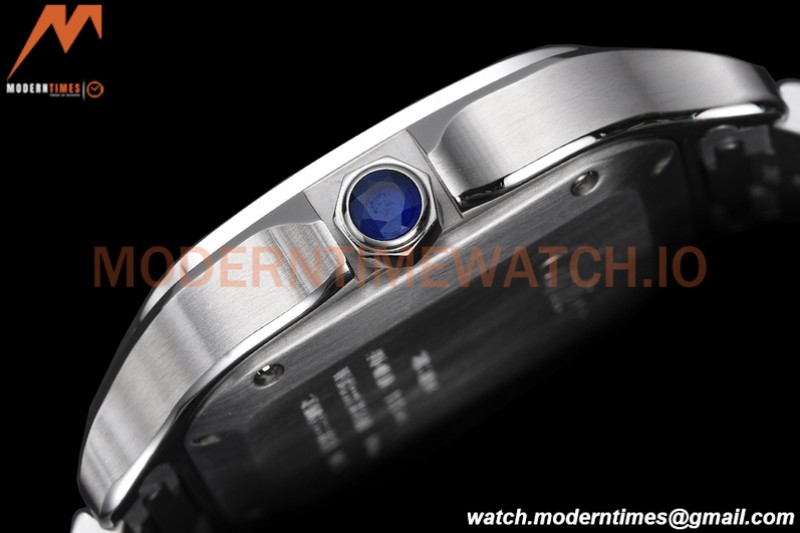 Cartier - Santos De Cartier Ladies Automatic 35mm SS/SS White BVF MY9039