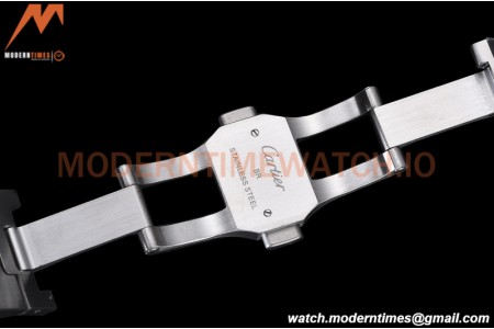 Cartier - Santos De Cartier Mens Automatic 40mm SS/SS White BVF MY9019