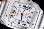 Cartier - Santos De Cartier Mens Automatic 40mm SS/SS White BVF MY9019