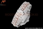 Cartier - Santos De Cartier Mens Automatic 40mm Diamond RG/SS Dia/Ara TWF A2824