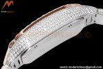 Cartier - Santos De Cartier Mens Automatic 40mm Diamond RG/SS Dia/Ara TWF A2824