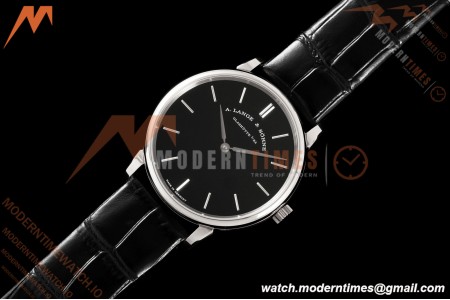A. Lange & Söhne - Saxonia Thin Automatic 39mm  SS/LE Black F8F V3 A2892