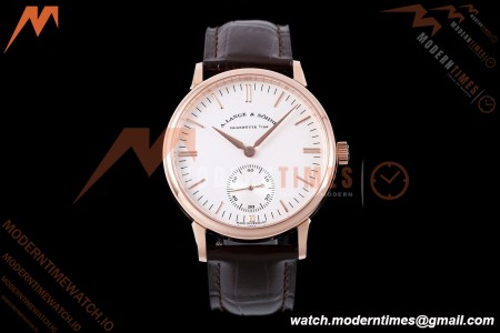 A. Lange & Söhne - Saxonia Thin Automatic 38.5mm RG/LE White F8F A2824
