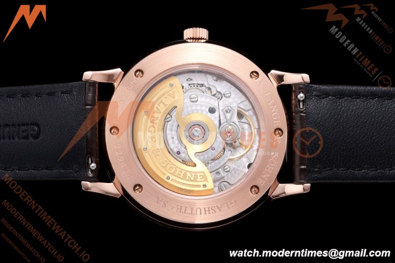 A. Lange & Söhne - Saxonia Thin Automatic 38.5mm RG/LE White F8F A2824