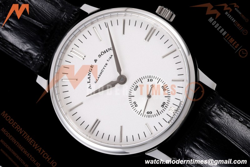 A. Lange & Söhne - Saxonia Thin Automatic 38.5mm SS/LE White F8F A2824