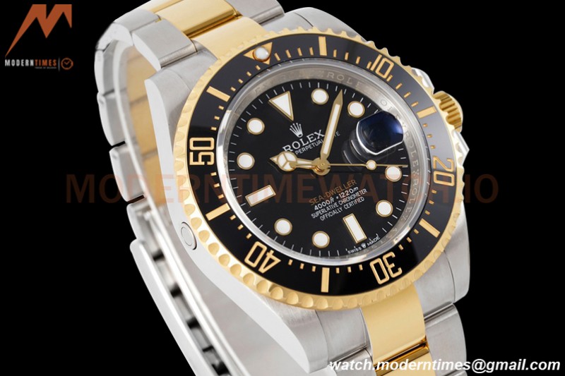 Rolex - Sea Dweller 126603 Oys YG/SS Black V9F VR3235