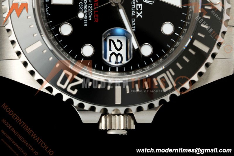 Rolex - Sea-Dweller 126600 43mm 904L Oys SS/SS Black Clean Plus DD3235