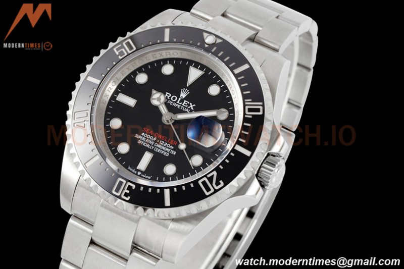 Rolex - Sea Dweller 126600 Oys SS/SS Black V9F VR3235