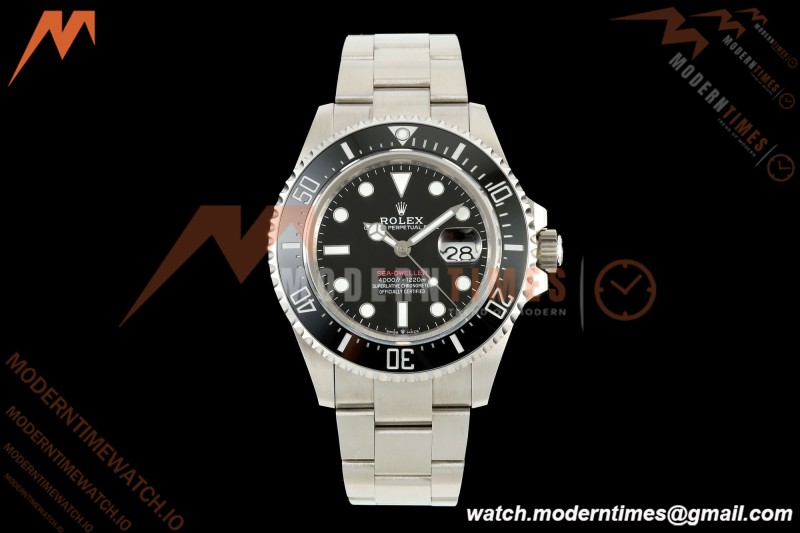 Rolex - Sea-Dweller 126600 43mm 904L Oys SS/SS Black QF VR3235