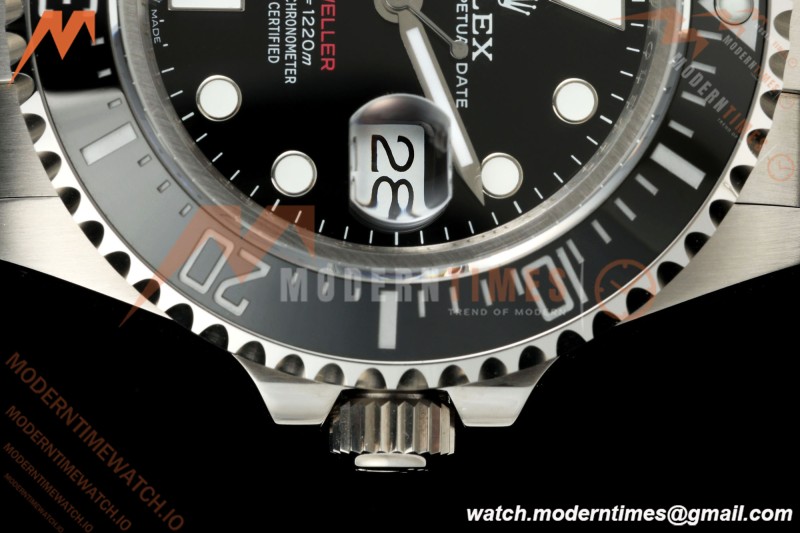 Rolex - Sea-Dweller 126600 43mm 904L Oys SS/SS Black QF VR3235