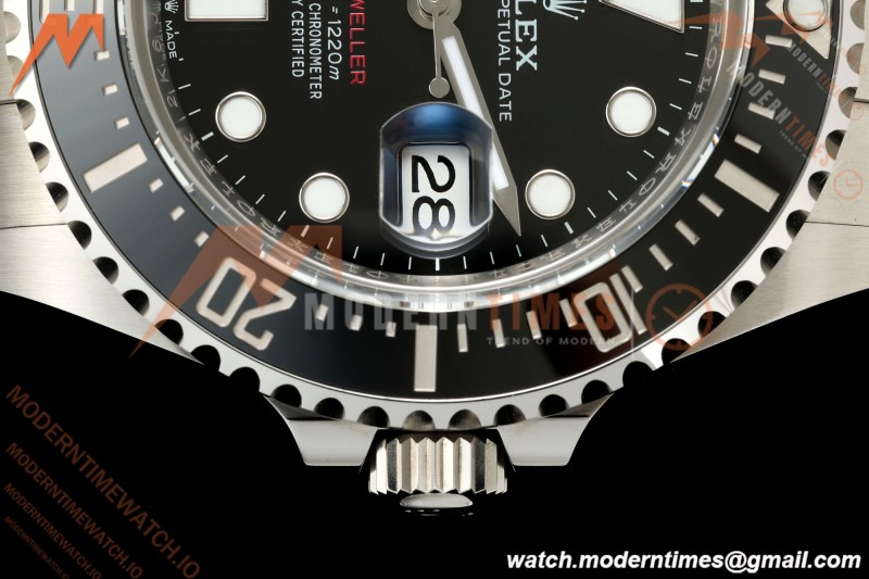 Rolex - Sea-Dweller 126600 43mm 904L Oys SS/SS Black VF DD3235