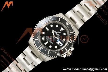 Rolex - Sea-Dweller 126600 43mm 904L Oys SS/SS Black RWF DD3235 Free Sprung