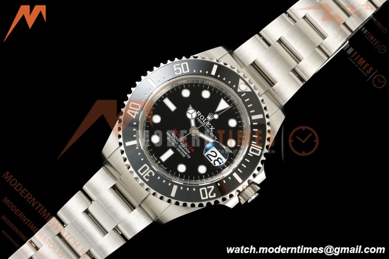 Rolex - Sea-Dweller 126600 43mm 904L Oys SS/SS Black RWF DD3235 Free Sprung