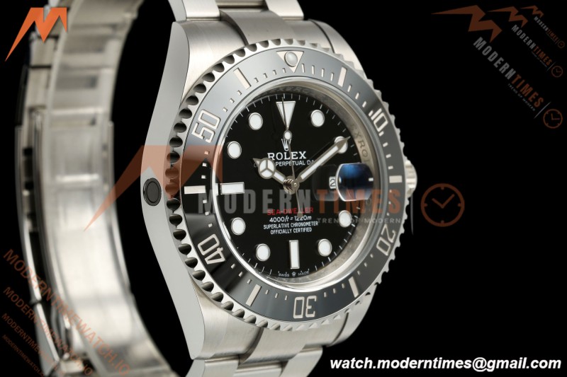 Rolex - Sea-Dweller 126600 43mm 904L Oys SS/SS Black RWF DD3235 Free Sprung
