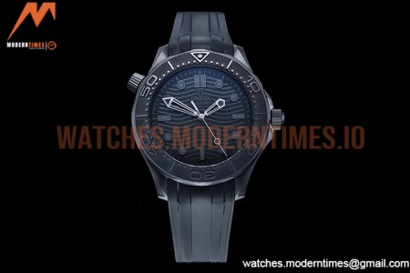 Omega - Seamaster 300m 43.5mm CER/RU All Black VSF Asia 8806
