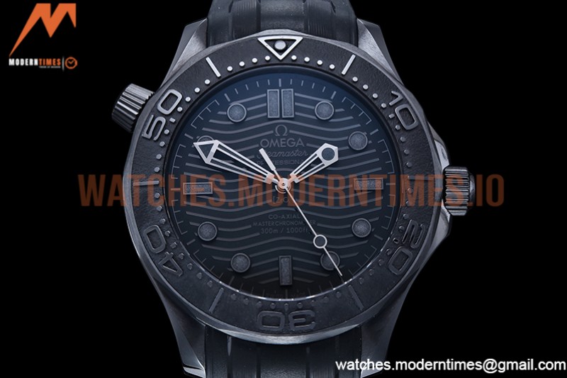 Omega - Seamaster 300m 43.5mm CER/RU All Black VSF Asia 8806