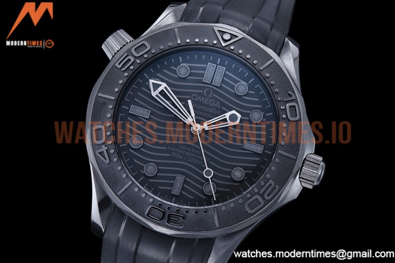 Omega - Seamaster 300m 43.5mm CER/RU All Black VSF Asia 8806