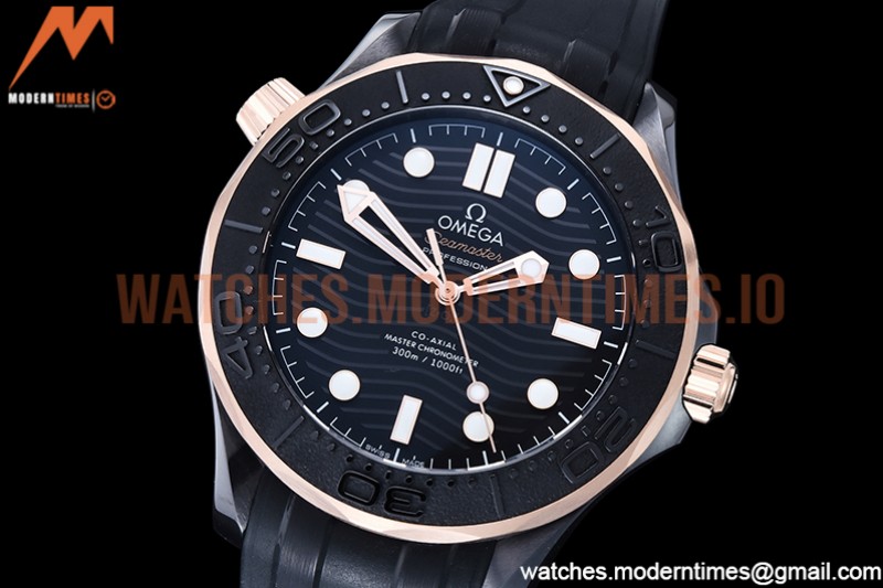 Omega - Seamaster 300m 43.5mm CER/RU Black VSF Asia 8806