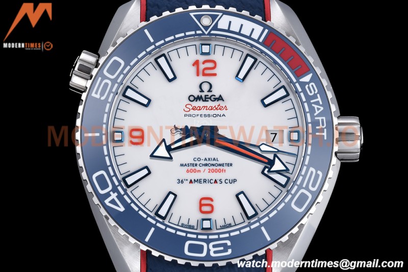 Omega - Seamaster 600m 43.5mm 36Th Americas Cup SS/RU White VSF A8900