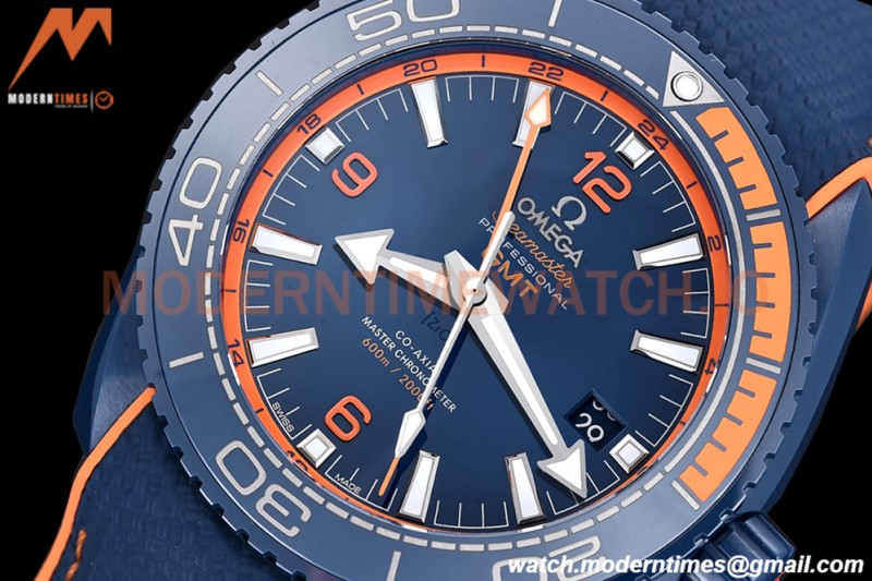 Omega - Seamaster Planet Ocean 600m 45.5mm Big Blue GMT CER/NY VSF A8906