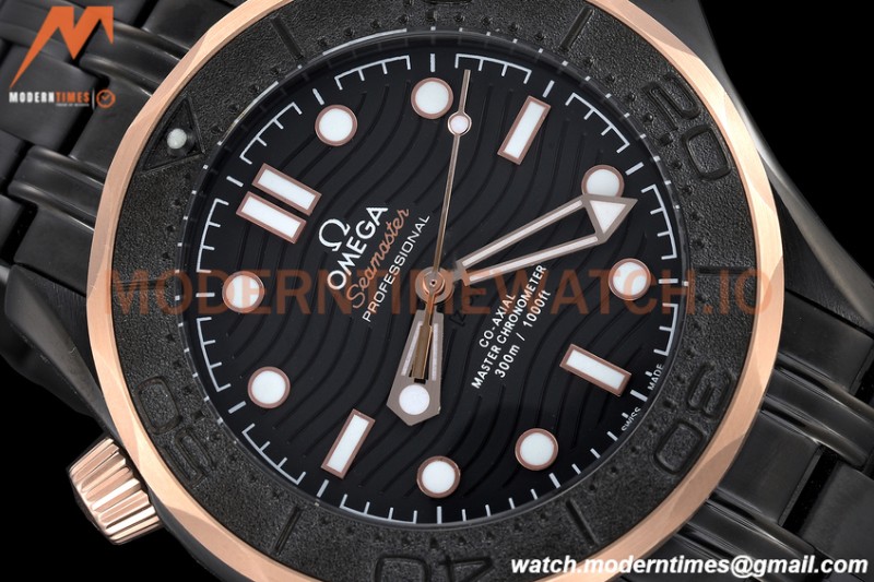Omega - Seamaster Diver 300m 42mm PVD/PVD Black GDF MY8215