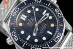 Omega - Seamaster Diver 300M 42mm James Bond 60th Anniv. SS/SS Blue BLSF A8806