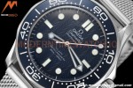 Omega - Seamaster Diver 300M 42mm James Bond 60th Anniv. SS/SS Blue BLSF A8806