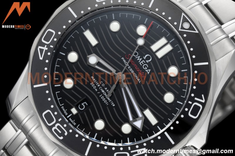 Omega - Seamaster Diver 300m 42mm SS/SS Black T+F A8800