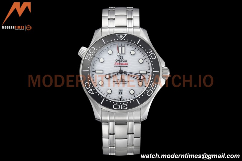 Omega - Seamaster Diver 300m 42mm SS/SS White T+F A8800