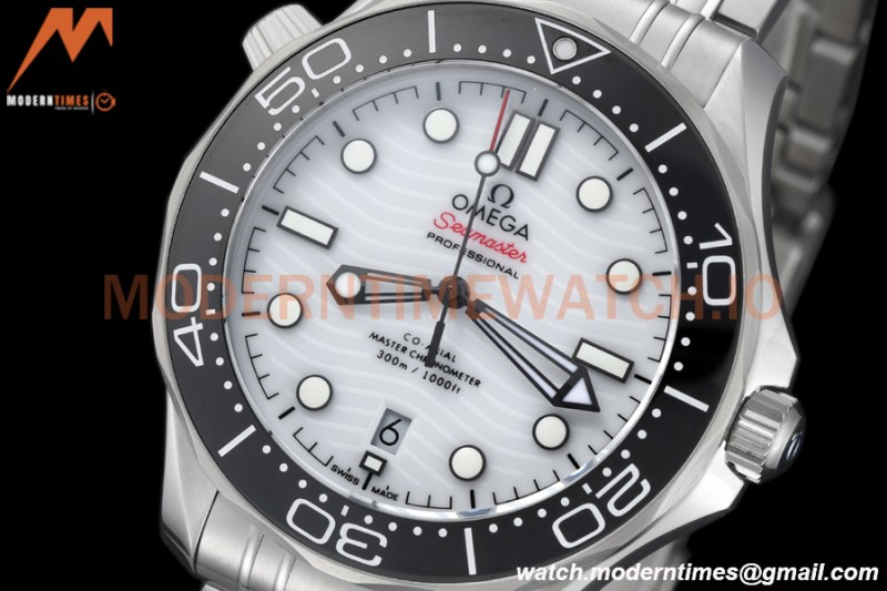Omega - Seamaster Diver 300m 42mm SS/SS White T+F A8800
