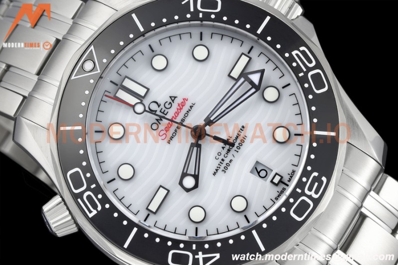 Omega - Seamaster Diver 300m 42mm SS/SS White T+F A8800