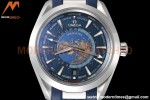 Omega - Seamaster Aqua Terra 150m 43mm Worldtimer SS/RU Blue VSF A8938