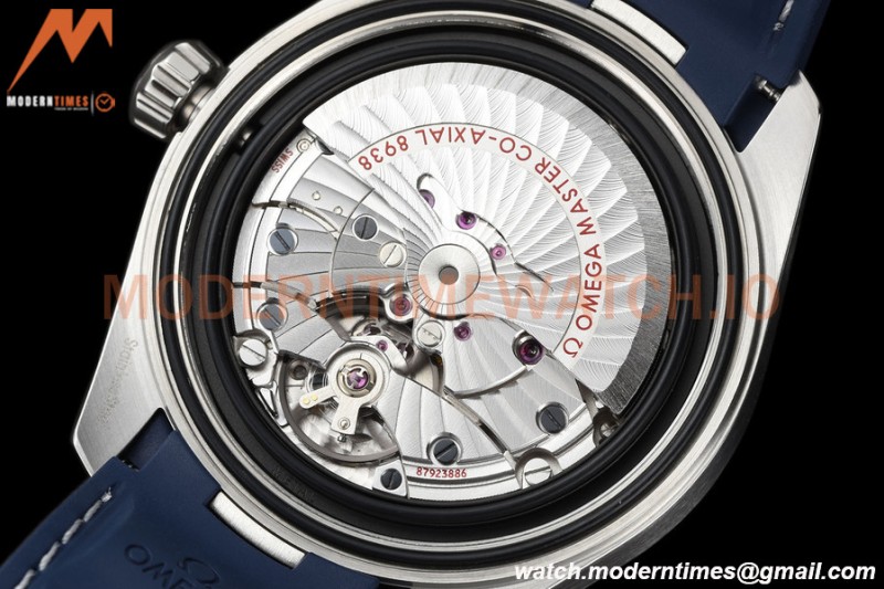 Omega - Seamaster Aqua Terra 150m 43mm Worldtimer SS/RU Blue VSF A8938