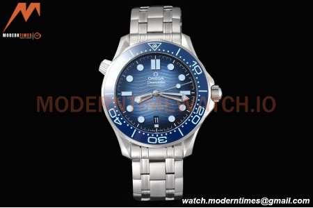Omega - Seamaster Diver 300m 42mm SS/SS Gradient Blue VSF A8800