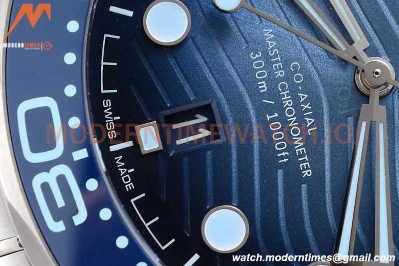 Omega - Seamaster Diver 300m 42mm SS/SS Gradient Blue VSF A8800
