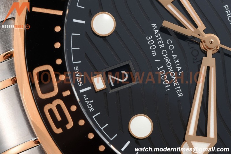 Omega - Seamaster Diver 300m 42mm RG/SS Black VSF A8800