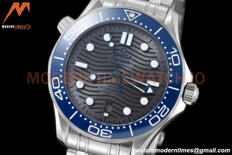 Omega - Seamaster Diver 300m 42mm SS/SS Grey VSF A8800