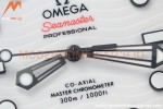 Omega - Seamaster Diver 300m 42mm Black SS/SS White Dial VSF A8800