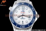Omega - Seamaster Diver 300m 42mm Blue SS/SS White Dial VSF A8800