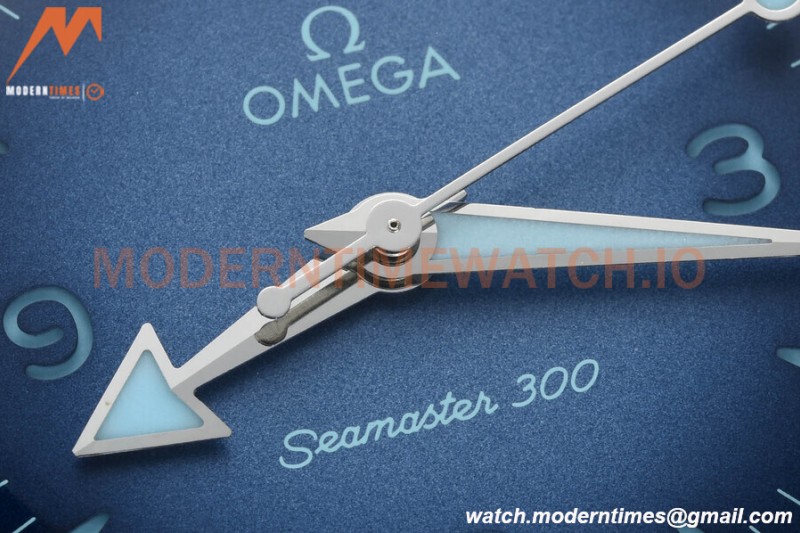 Omega - Seamaster 300m 75Th Anniversary 41mm SS/SS Summer Blue VSF A8912