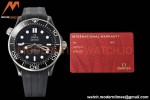 Omega - Seamaster Diver 300m 43.5mm SS/RU Blk/Cer Black VSF A8806